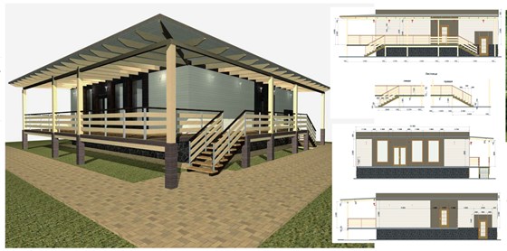 Фасады: Квартира в Октябрьском