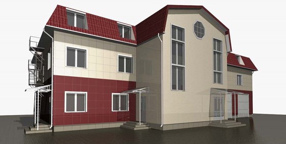 Фасады: Квартира в Октябрьском