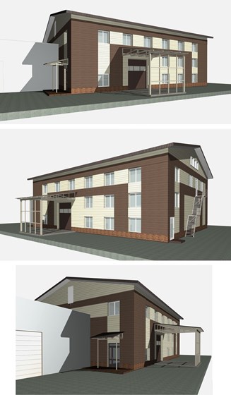 Фасады: Квартира в Октябрьском