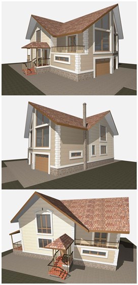 Фасады: Квартира в Октябрьском